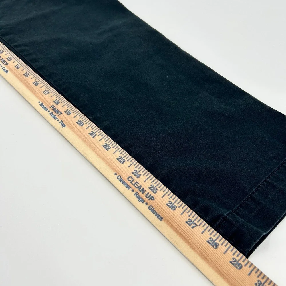 Polo Ralph Lauren Mens Black Stretch Slim Fit Chino Pants 33x29 RN 41381
